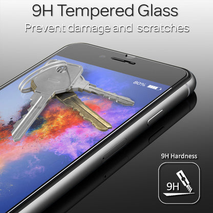 NALIA (2x) Schutzglas & Applikator kompatibel mit iPhone 11 Pro/ X/ Xs, 9H Full-Screen Glasfolie mit Schablone für einfache Installation, Handy Displayschutz Tempered Glass - Transparent (schwarz)