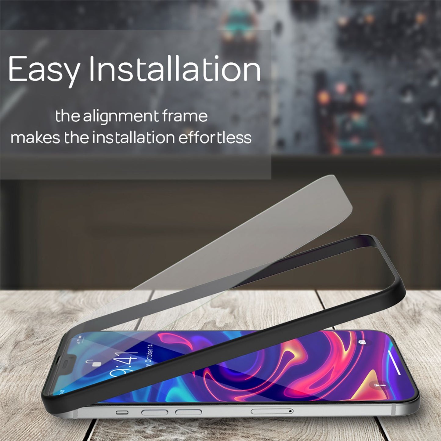 NALIA 4x Schutzglas & 1x Schablone - Set kompatibel mit iPhone 12 Pro Max Glas, 9H Full-Screen Glasfolie [Case-Friendly] mit Applikator, einfache Installation, hoher Handy Displayschutz - Transparent
