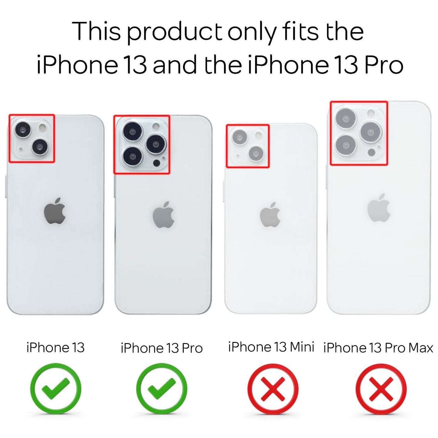 NALIA 4x Schutzglas & 1x Schablone - Set kompatibel mit iPhone 13/ iPhone 13 Pro Glas, 9H Full-Screen Glasfolie [Case-Friendly] mit Applikator einfache Installation, Handy Displayschutz - Transparent