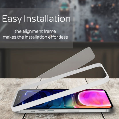 NALIA 4x Schutzglas & 1x Schablone - Set kompatibel mit iPhone 13 Pro Max Glas, 9H Full-Screen Glasfolie [Case-Friendly] mit Applikator, einfache Installation, hoher Handy Displayschutz - Transparent