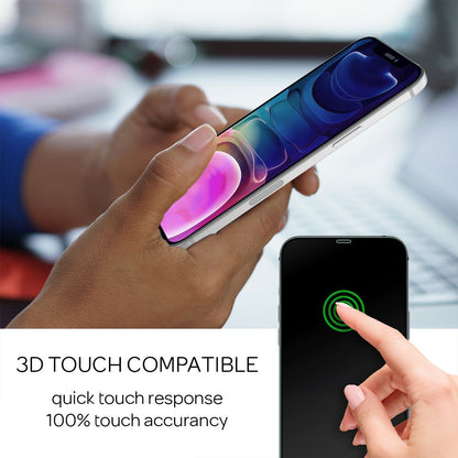 NALIA 4x Schutzglas & 1x Schablone - Set kompatibel mit iPhone 13 Pro Max Glas, 9H Full-Screen Glasfolie [Case-Friendly] mit Applikator, einfache Installation, hoher Handy Displayschutz - Transparent