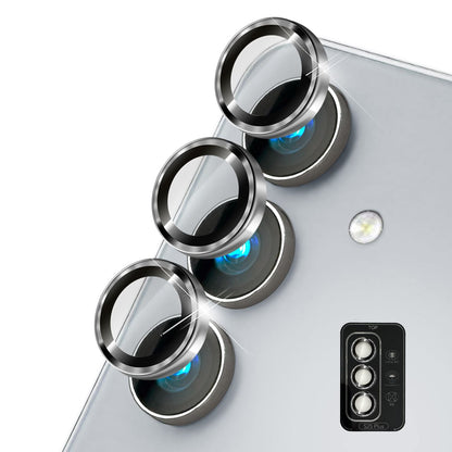 NALIA Glas Kameraschutzringe für Samsung Galaxy S25 Plus – Linsenschutz & Case Friendly – FOCUS.PRO CLX (9H Härtegrad & Montagerahmen) – Marke aus Berlin