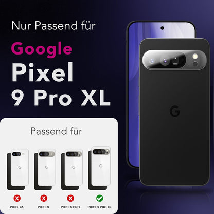 NALIA 2x Kameraschutzglas für Google Pixel 9 Pro XL – Linsenschutz 9H & Case-Friendly – FOCUS.X2 MAX (HD-Echtglas Transparent) – Marke aus Berlin