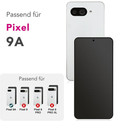 NALIA 2x Schutzglas für Google Pixel 9a – Full-Screen Schutz 9H & Hüllenfreundlich – ARMORGLASSX (Display Glasfolie Transparent & 9H Härte) – Marke aus Berlin