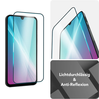NALIA 2x Schutzglas für Samsung Galaxy A26 – Full-Screen Schutz 9H & Hüllenfreundlich – ARMORGLASSX (Display Glasfolie Transparent & 9H Härte) – Marke aus Berlin