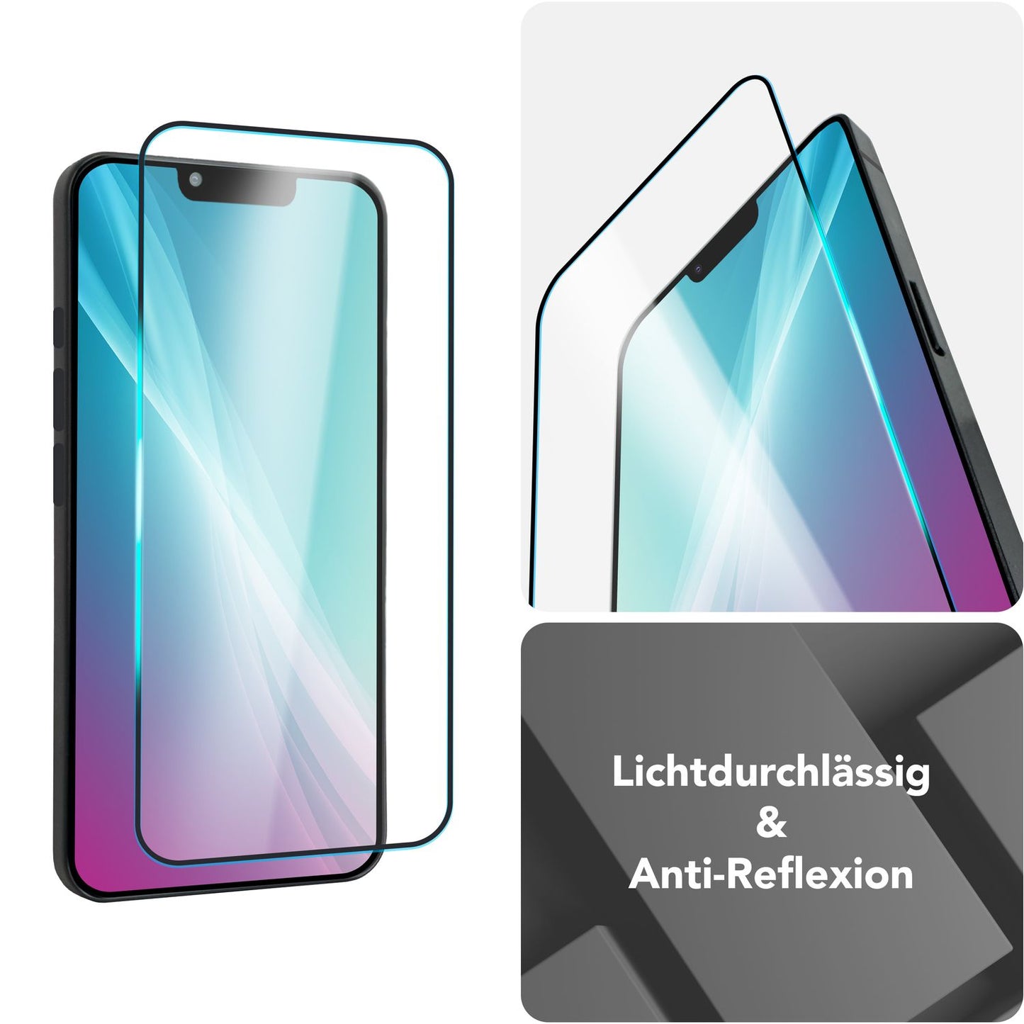 NALIA Schutzglas für Apple iPhone 16e / 17e – 9H Full-Screen Schutz & Hüllenfreundlich – ARMORGLASSX (Display Glasfolie Transparent & 9H Härte) – Marke aus Berlin
