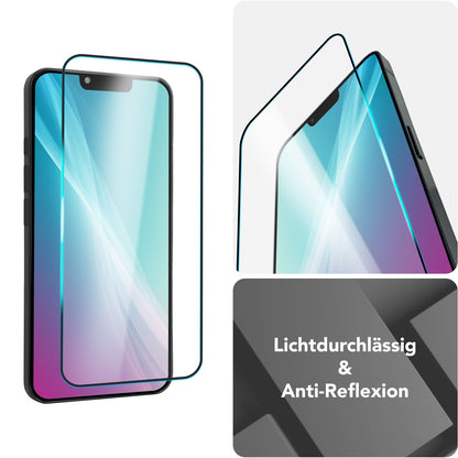 NALIA Schutzglas für Apple iPhone 16e / 17e – 9H Full-Screen Schutz & Hüllenfreundlich – ARMORGLASSX (Display Glasfolie Transparent & 9H Härte) – Marke aus Berlin