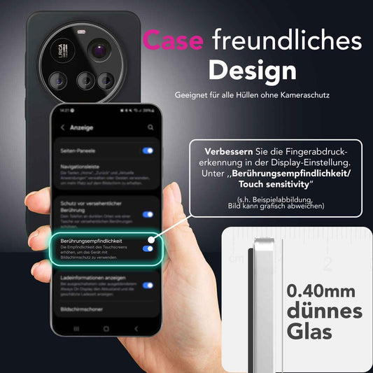 NALIA 2x Schutzglas für Xiaomi 15 Ultra – Full-Screen Schutz 9H & Hüllenfreundlich – ARMORGLASSX (Display Glasfolie Transparent & 9H Härte) – Marke aus Berlin