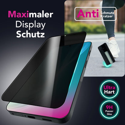 NALIA Blickschutzglas für Xiaomi 15 Ultra – Härte 9H & Robust – ANTISPYX (Privacy Full-Cover) – Marke aus Berlin