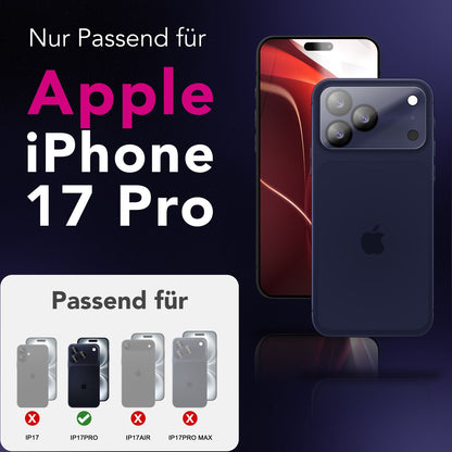NALIA 2x Kameraschutzglas für iPhone 17 Pro – Linsenschutz 9H & Case-Friendly – FOCUS.X2 MAX (HD-Echtglas Transparent) – Marke aus Berlin