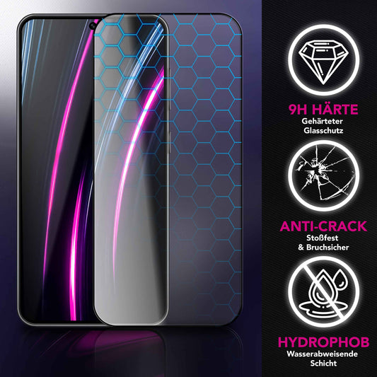 NALIA 2x Schutzglas für Samsung Galaxy S25 FE – Full-Screen Schutz 9H & Hüllenfreundlich – ARMORGLASSX (Display Glasfolie Transparent & 9H Härte) – Marke aus Berlin