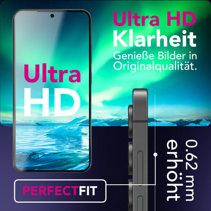 NALIA Blickschutzglas für Samsung Galaxy S25 FE – Härte 9H & Robust – ANTISPYX (Privacy Full-Cover) – Marke aus Berlin
