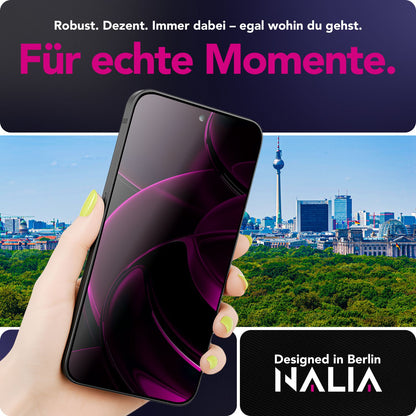 NALIA Blickschutzglas für Google Pixel 10 / 10 Pro – Härte 9H & Robust – ANTISPYX (Privacy Full-Cover) – Marke aus Berlin