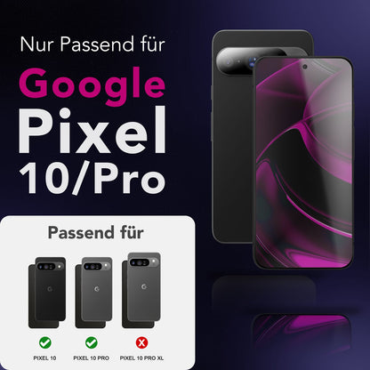 NALIA Blickschutzglas für Google Pixel 10 / 10 Pro – Härte 9H & Robust – ANTISPYX (Privacy Full-Cover) – Marke aus Berlin