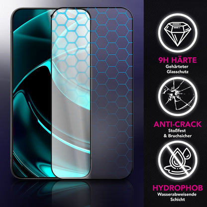 NALIA 2x Schutzglas für Google Pixel 10 Pro XL – Full-Screen Schutz 9H & Hüllenfreundlich – ARMORGLASSX (Display Glasfolie Transparent & 9H Härte) – Marke aus Berlin