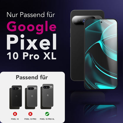 NALIA 2x Schutzglas für Google Pixel 10 Pro XL – Full-Screen Schutz 9H & Hüllenfreundlich – ARMORGLASSX (Display Glasfolie Transparent & 9H Härte) – Marke aus Berlin
