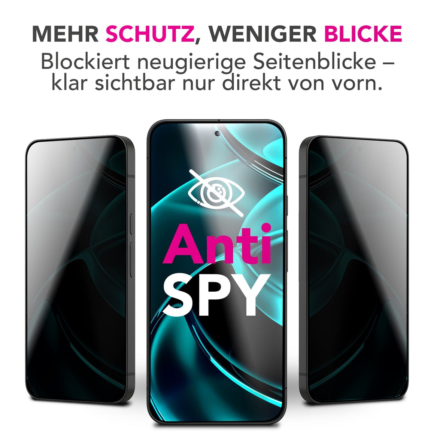 NALIA Blickschutzglas für Google Pixel 10 Pro XL – Härte 9H & Robust – ANTISPYX (Privacy Full-Cover) – Marke aus Berlin