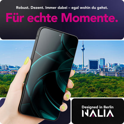 NALIA Blickschutzglas für Google Pixel 10 Pro XL – Härte 9H & Robust – ANTISPYX (Privacy Full-Cover) – Marke aus Berlin