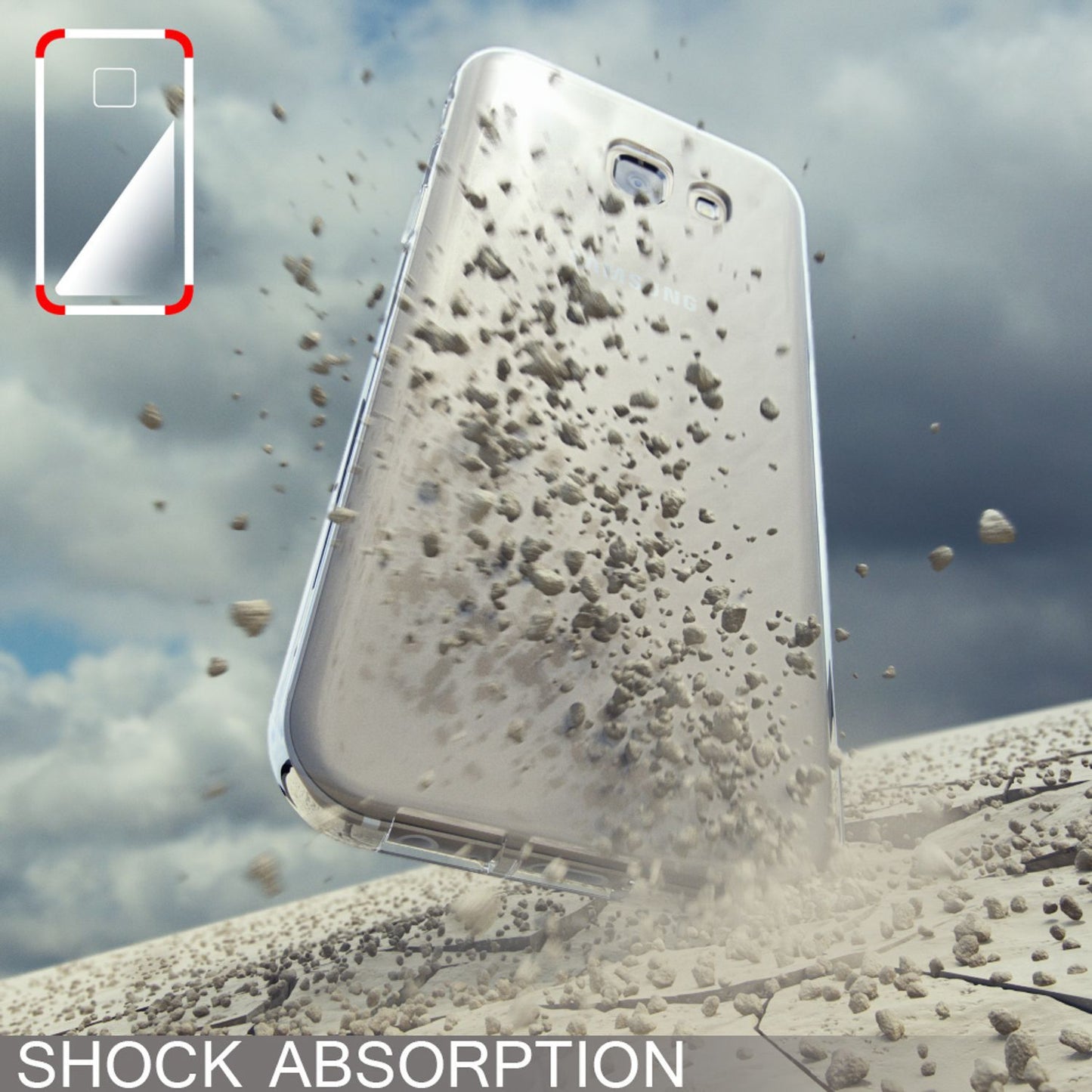NALIA Transparente Silikonhülle für Samsung Galaxy A5 (2017) – Anti-Gelb & Rutschfest – GLAZE (Handyhülle Kristallklar, Schlank & Stoßfest) – Marke aus Berlin