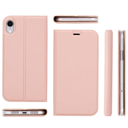 NALIA Klapphülle kompatibel mit Apple iPhone XR, Slim Flip Case Kunst-Leder Handyhülle Hard Cover Etui 360 Grad Hülle, Handy-Tasche Phone Book Bumper Schutzhülle Wallet Skin Klappbar