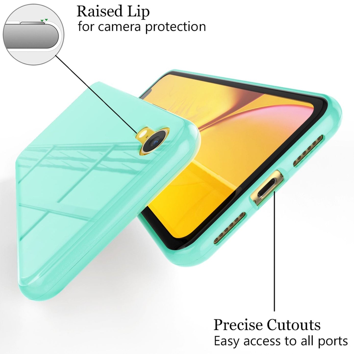 NALIA Magnetische 360° Glas Hülle kompatibel mit iPhone XR, Ultra-Slim Hard-Case Dünnes Hartglas Back-Cover mit Rahmen & Display-Schutz, Full-Body Schutzhülle Bumper Handy-Tasche Etui
