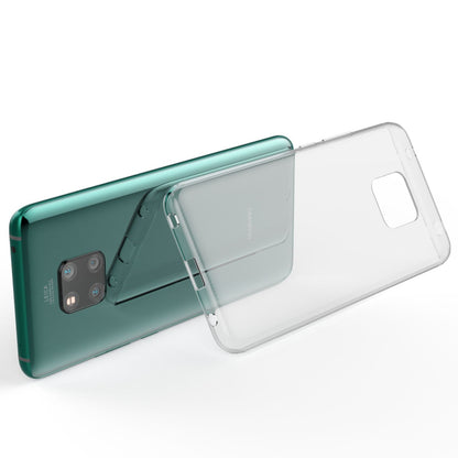 NALIA Transparente Silikonhülle für Huawei Mate 20 Pro – Anti-Gelb & Rutschfest – GLAZE (Handyhülle Kristallklar, Schlank & Stoßfest) – Marke aus Berlin