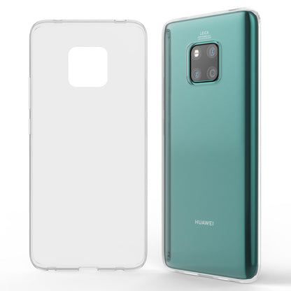 NALIA Transparente Silikonhülle für Huawei Mate 20 Pro – Anti-Gelb & Rutschfest – GLAZE (Handyhülle Kristallklar, Schlank & Stoßfest) – Marke aus Berlin