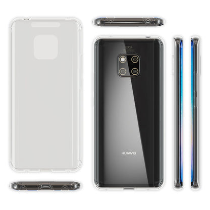 NALIA 360 Grad Hülle kompatibel mit Huawei Mate20 Pro, Full Cover Rundum Doppel-Schutz, Dünnes Ganzkörper Case Silikon Etui Handytasche, Displayschutz & Rückseite Handyhülle