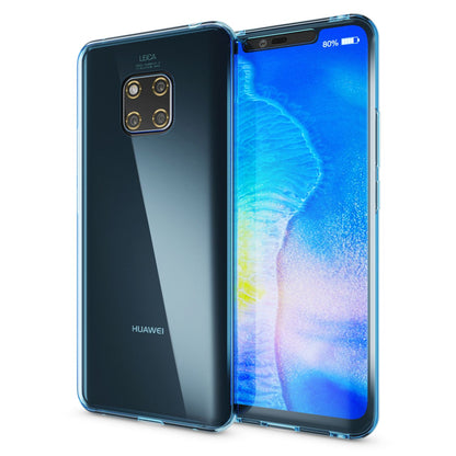 NALIA 360 Grad Hülle kompatibel mit Huawei Mate20 Pro, Full Cover Rundum Doppel-Schutz, Dünnes Ganzkörper Case Silikon Etui Handytasche, Displayschutz & Rückseite Handyhülle