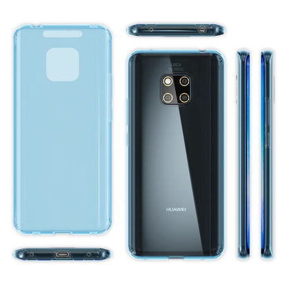 NALIA 360 Grad Hülle kompatibel mit Huawei Mate20 Pro, Full Cover Rundum Doppel-Schutz, Dünnes Ganzkörper Case Silikon Etui Handytasche, Displayschutz & Rückseite Handyhülle