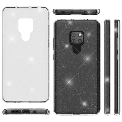 NALIA Glitzerhülle für Huawei Mate 20 – Funkelndes Silikon Case – DAZZLIN (Transparent & Stoßfest) – Marke aus Berlin