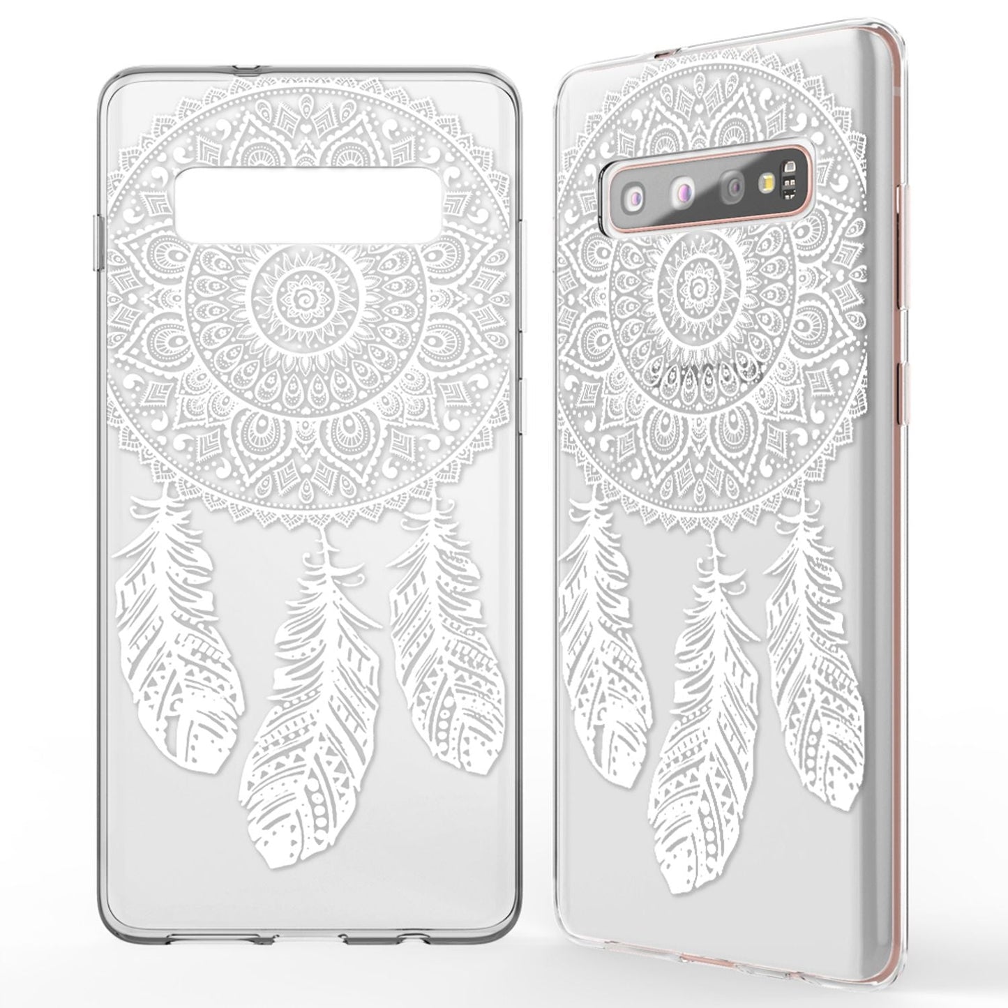 NALIA Hülle kompatibel mit Samsung Galaxy S10 Plus, Motiv Handyhülle Slim Silikon Case Cover Schutzhülle Dünn Durchsichtig, Etui Handy-Tasche Backcover Transparent Bumper