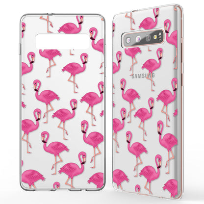 NALIA Hülle kompatibel mit Samsung Galaxy S10 Plus, Motiv Handyhülle Slim Silikon Case Cover Schutzhülle Dünn Durchsichtig, Etui Handy-Tasche Backcover Transparent Bumper