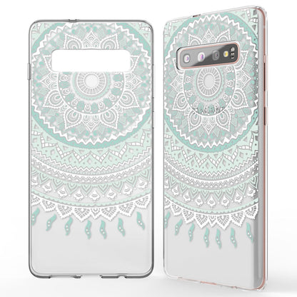 NALIA Hülle kompatibel mit Samsung Galaxy S10 Plus, Motiv Handyhülle Slim Silikon Case Cover Schutzhülle Dünn Durchsichtig, Etui Handy-Tasche Backcover Transparent Bumper