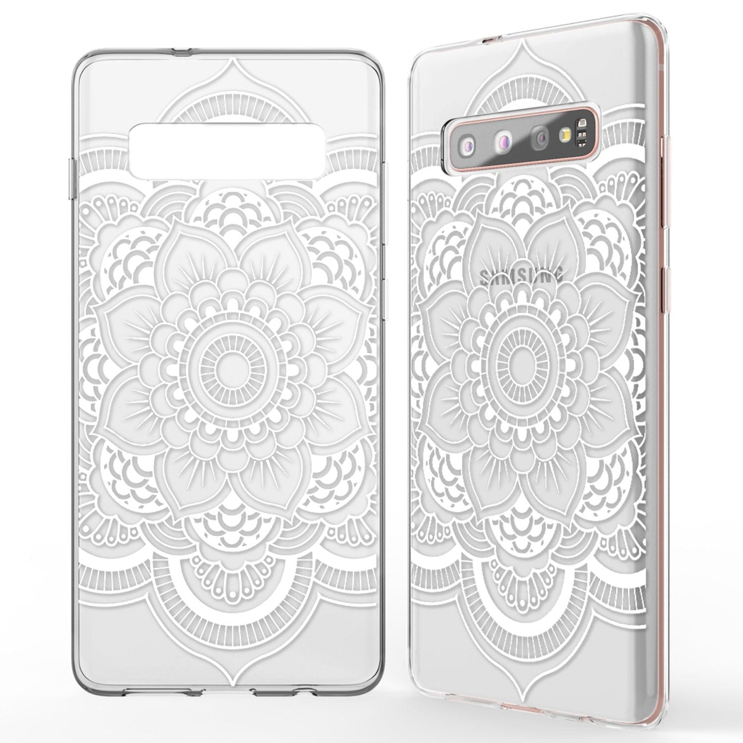 NALIA Hülle kompatibel mit Samsung Galaxy S10 Plus, Motiv Handyhülle Slim Silikon Case Cover Schutzhülle Dünn Durchsichtig, Etui Handy-Tasche Backcover Transparent Bumper