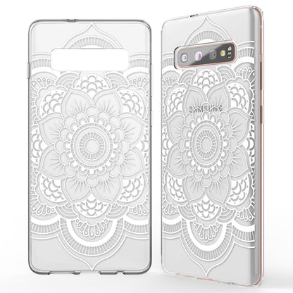 NALIA Hülle kompatibel mit Samsung Galaxy S10 Plus, Motiv Handyhülle Slim Silikon Case Cover Schutzhülle Dünn Durchsichtig, Etui Handy-Tasche Backcover Transparent Bumper