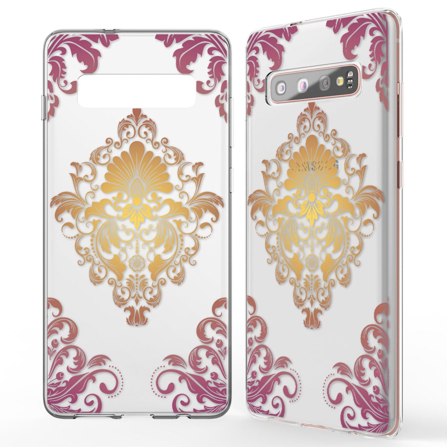 NALIA Hülle kompatibel mit Samsung Galaxy S10 Plus, Motiv Handyhülle Slim Silikon Case Cover Schutzhülle Dünn Durchsichtig, Etui Handy-Tasche Backcover Transparent Bumper