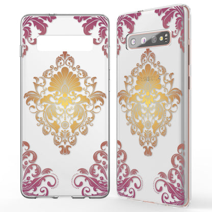 NALIA Hülle kompatibel mit Samsung Galaxy S10 Plus, Motiv Handyhülle Slim Silikon Case Cover Schutzhülle Dünn Durchsichtig, Etui Handy-Tasche Backcover Transparent Bumper
