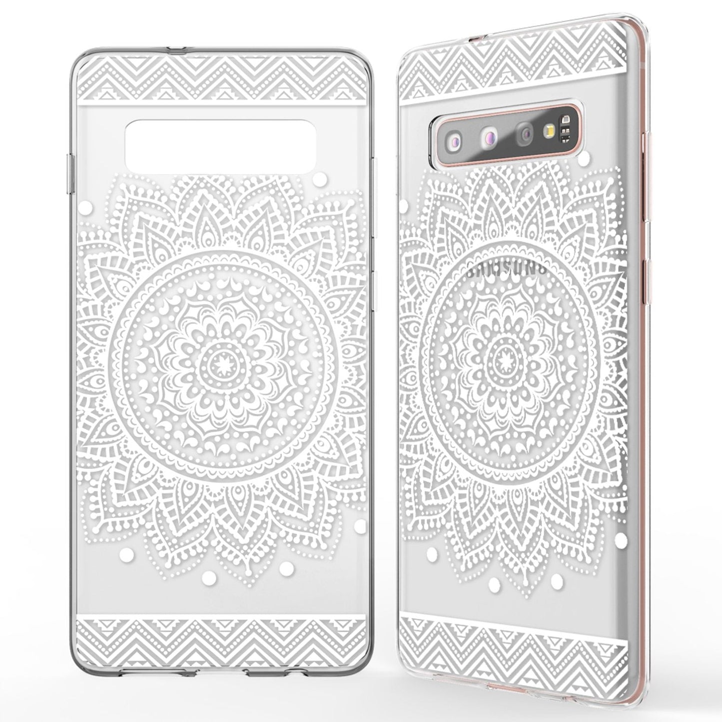 NALIA Hülle kompatibel mit Samsung Galaxy S10 Plus, Motiv Handyhülle Slim Silikon Case Cover Schutzhülle Dünn Durchsichtig, Etui Handy-Tasche Backcover Transparent Bumper