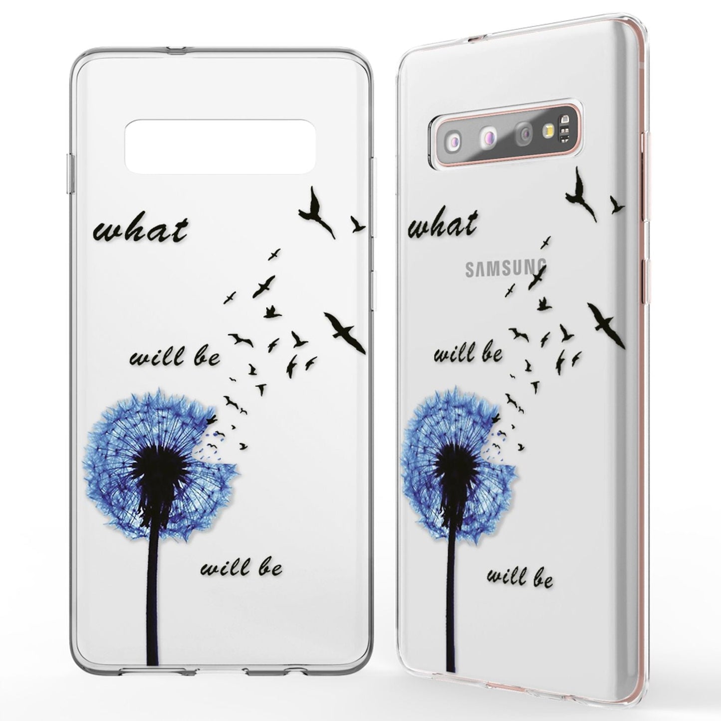 NALIA Hülle kompatibel mit Samsung Galaxy S10 Plus, Motiv Handyhülle Slim Silikon Case Cover Schutzhülle Dünn Durchsichtig, Etui Handy-Tasche Backcover Transparent Bumper