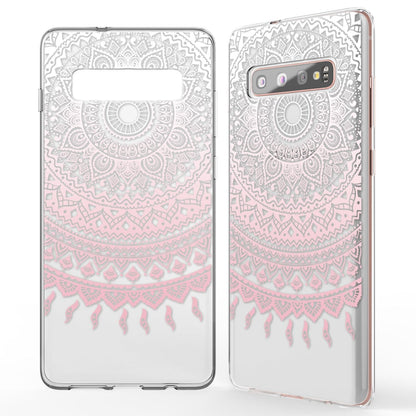 NALIA Hülle kompatibel mit Samsung Galaxy S10 Plus, Motiv Handyhülle Slim Silikon Case Cover Schutzhülle Dünn Durchsichtig, Etui Handy-Tasche Backcover Transparent Bumper