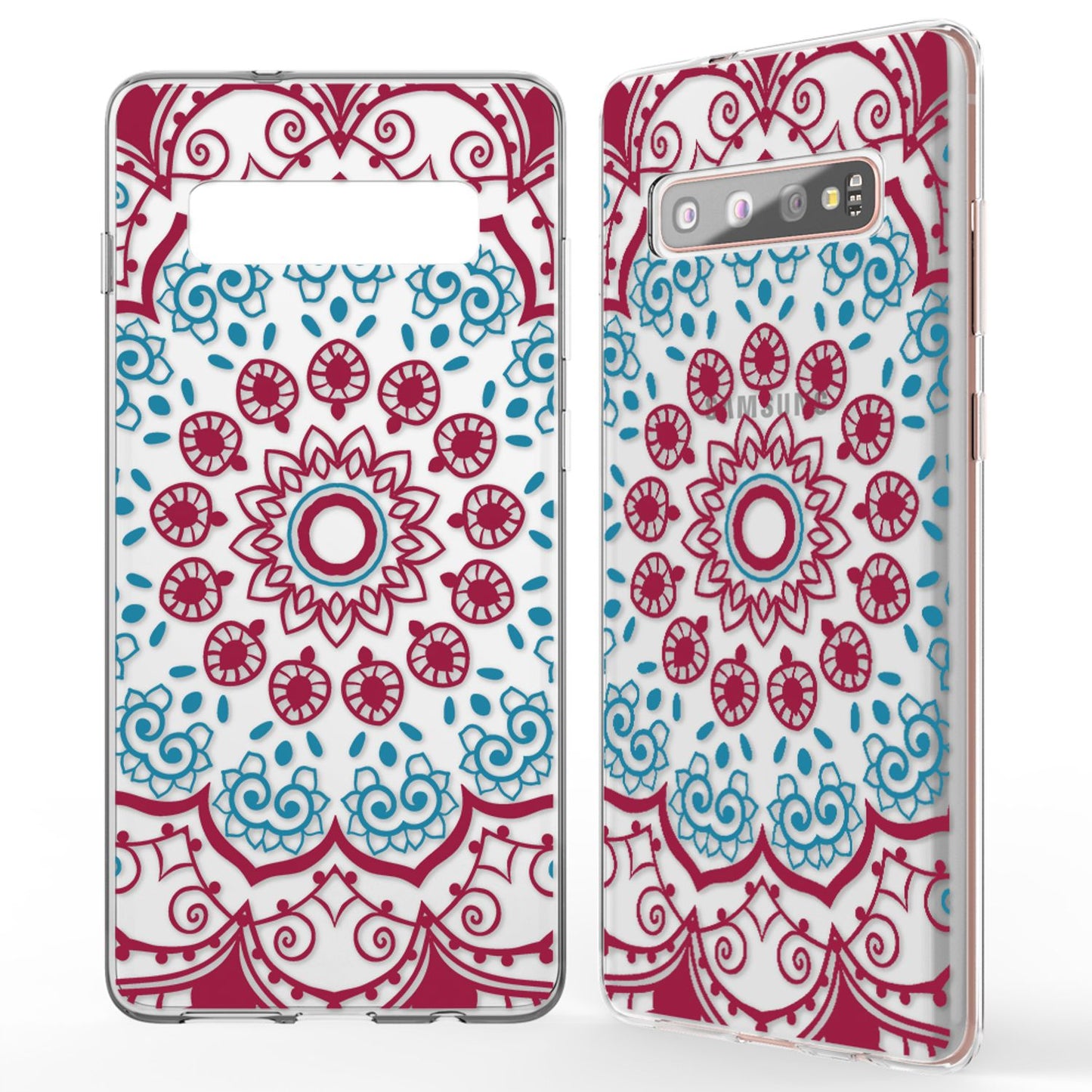 NALIA Hülle kompatibel mit Samsung Galaxy S10 Plus, Motiv Handyhülle Slim Silikon Case Cover Schutzhülle Dünn Durchsichtig, Etui Handy-Tasche Backcover Transparent Bumper