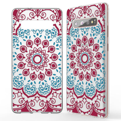 NALIA Hülle kompatibel mit Samsung Galaxy S10 Plus, Motiv Handyhülle Slim Silikon Case Cover Schutzhülle Dünn Durchsichtig, Etui Handy-Tasche Backcover Transparent Bumper