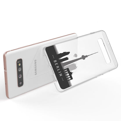 NALIA Hülle kompatibel mit Samsung Galaxy S10 Plus, Motiv Handyhülle Slim Silikon Case Cover Schutzhülle Dünn Durchsichtig, Etui Handy-Tasche Backcover Transparent Bumper