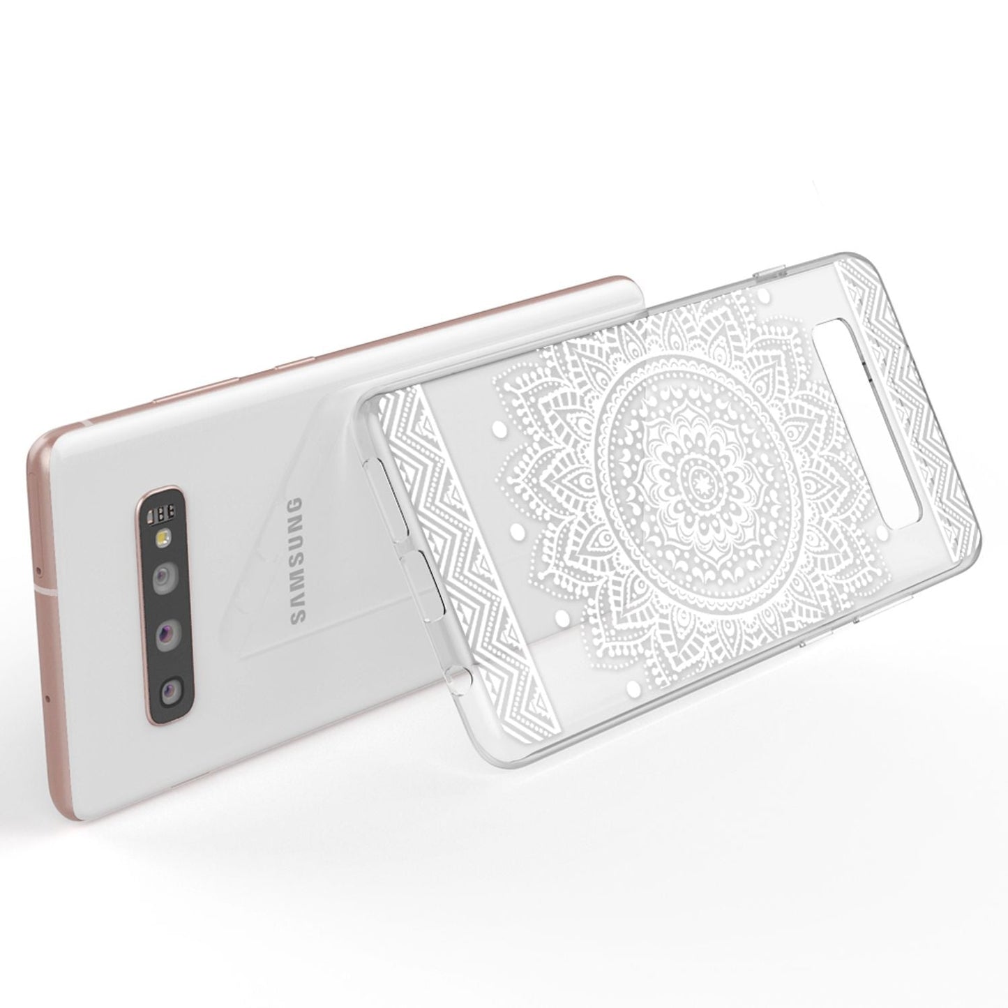 NALIA Hülle kompatibel mit Samsung Galaxy S10 Plus, Motiv Handyhülle Slim Silikon Case Cover Schutzhülle Dünn Durchsichtig, Etui Handy-Tasche Backcover Transparent Bumper