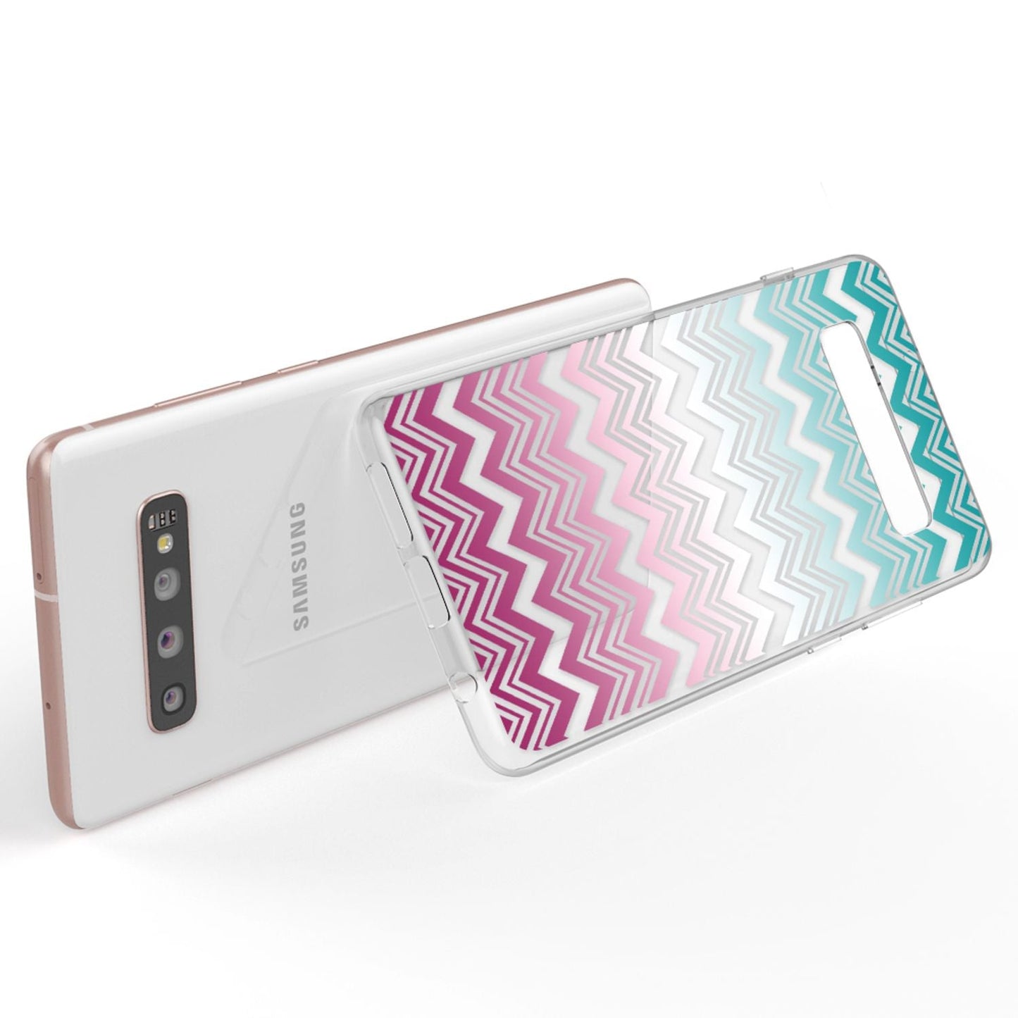 NALIA Hülle kompatibel mit Samsung Galaxy S10 Plus, Motiv Handyhülle Slim Silikon Case Cover Schutzhülle Dünn Durchsichtig, Etui Handy-Tasche Backcover Transparent Bumper