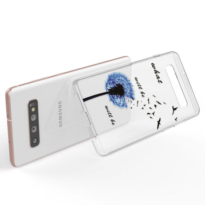 NALIA Hülle kompatibel mit Samsung Galaxy S10 Plus, Motiv Handyhülle Slim Silikon Case Cover Schutzhülle Dünn Durchsichtig, Etui Handy-Tasche Backcover Transparent Bumper