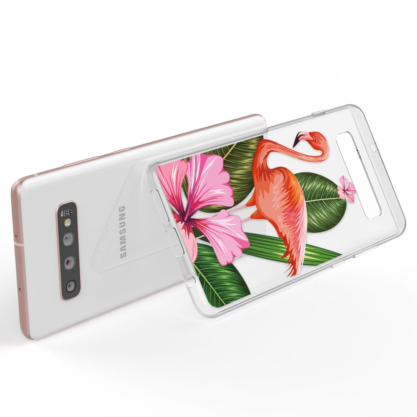 NALIA Hülle kompatibel mit Samsung Galaxy S10 Plus, Motiv Handyhülle Slim Silikon Case Cover Schutzhülle Dünn Durchsichtig, Etui Handy-Tasche Backcover Transparent Bumper