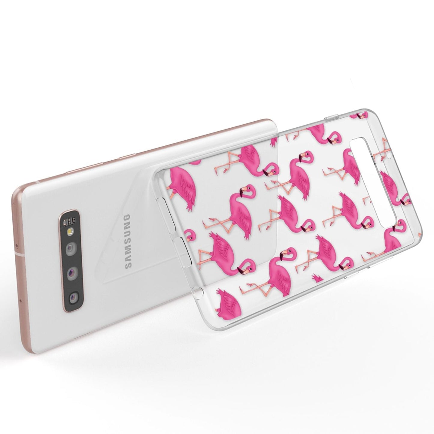 NALIA Hülle kompatibel mit Samsung Galaxy S10 Plus, Motiv Handyhülle Slim Silikon Case Cover Schutzhülle Dünn Durchsichtig, Etui Handy-Tasche Backcover Transparent Bumper