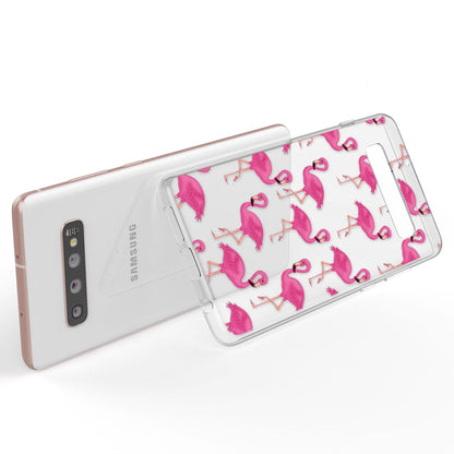 NALIA Hülle kompatibel mit Samsung Galaxy S10 Plus, Motiv Handyhülle Slim Silikon Case Cover Schutzhülle Dünn Durchsichtig, Etui Handy-Tasche Backcover Transparent Bumper